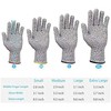 YENVINE Cut Resistant Gloves, Work Gloves,Digital High Performance Level 5