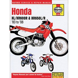 Haynes Repair Manual 2183 compatible with 1983-2014 Honda XL600 XR600 XL650 XR650 XR650L XR XL 600 650 650L