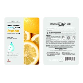 BEAUTY29 Hyaluronic Aqua Plus Essence Full Face Facial Sheet Mask (Lemon)