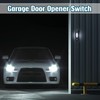 Saillong 1 Piece Lighted Doorbell Button, Wall Mounted Garage Door