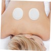 ORFOFE 2pcs White Marble Massage Stones Guasha Tool Face Hot