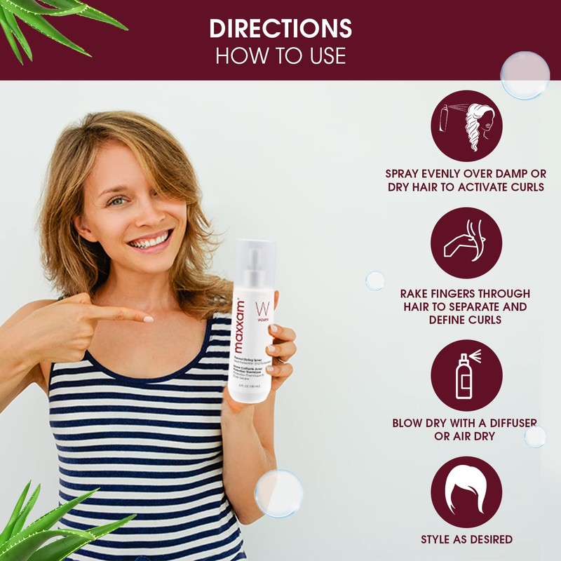 Maxxam Curl Activator | Prevent Frizz | Boost Volume |
