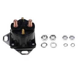 DVPARTS 12V 4-Terminal Solenoid Relay Switch SAZ-4201BR 716/30174 Compatible with John Deere JCB Tractors 8890-3 SO-51177 SAZ-4201CJ SAZ-4201DUY SWX-72 SAZ-4201BC