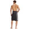 Morgenstern Sauna Kilt Men's Velcro Fastening 100% Cotton Terry Cloth,