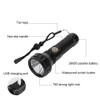SST40 LED Flashlight USB Rechargeable 7000K 1600lm 3 Lighting Mode