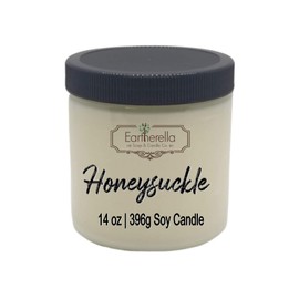 HONEYSUCKLE Soy Wax 14 oz. Jar Candle | Vegan | Floral | Mother's Day