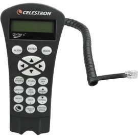 Celestron 93981 NexStar+ Hand Control, Compatible with all Altazimuth (AZ) NexStar Telescopes, Black
