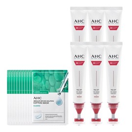 Latest AHC Eye Cream Season 14 Full Lift T Gua Sha Lifting 40ml 6pcs + Calming 10pcs / 최신상 AHC 아이크림 시즌14 풀 리프트 T괄사 리프팅 40ml 6개+카밍 10매