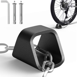 KHAMAL Bicycle Wall Anchor, Anti-Theft Device for Bicycles with Screws, Sturdy Wall Anchor & Ground Anchor, Bicycle Anti-Theft Device with Wall