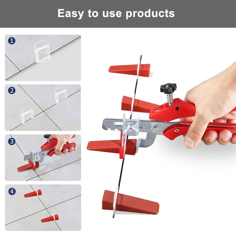 Tile Levelling System, Pliers for Tile Laying Aid, Levelling System,