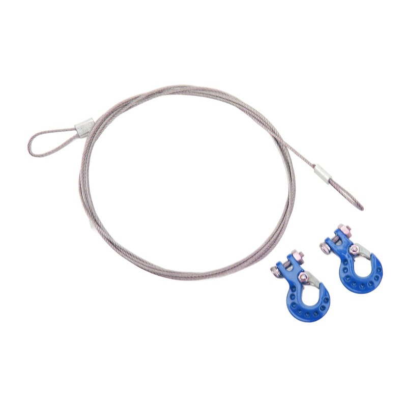 2Pcs RC Trailer Hook Aluminum Alloy Sturdy RC Climbing Car