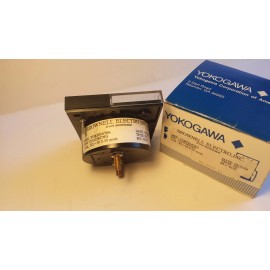 Yokogawa Panel Meter 255325ECNG, 20-0-20 DC Amps, Cal. ES=50-0-50 mvdc