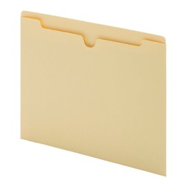 Pendaflex - File Folder - Smart Shield Letter Size, Manila, Flat Reinforced File - 12.25" x 5.4" x 10.75" - Manila