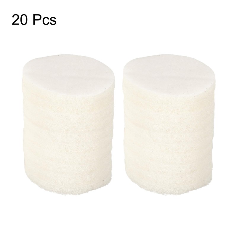QUARKZMAN Pack of 20 Scouring Pads 450 Grit 3 Inch