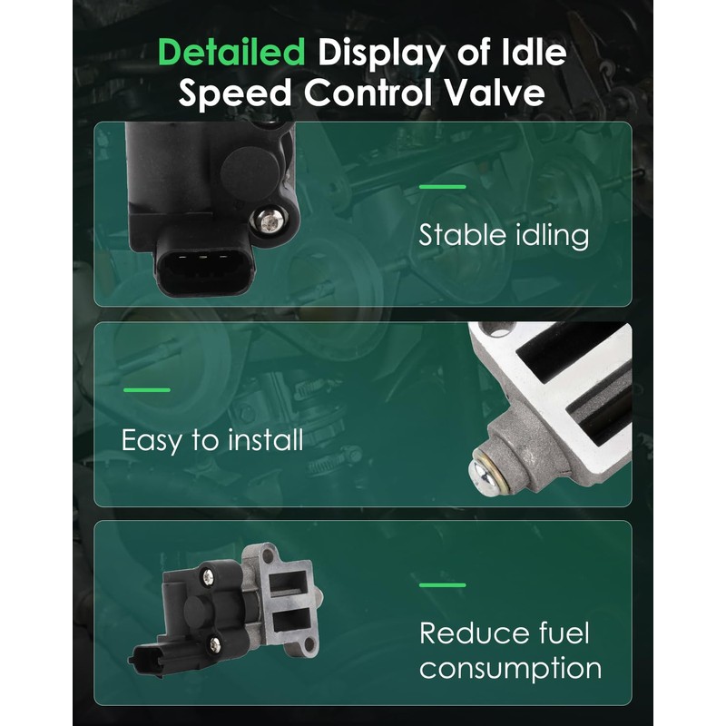 Idle Air Control Valve Fuel Injection System, SCITOO idle control