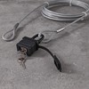 Drahtseile24 Steel Cable Lock, Loop Cable with Lock, Anti-Theft Device