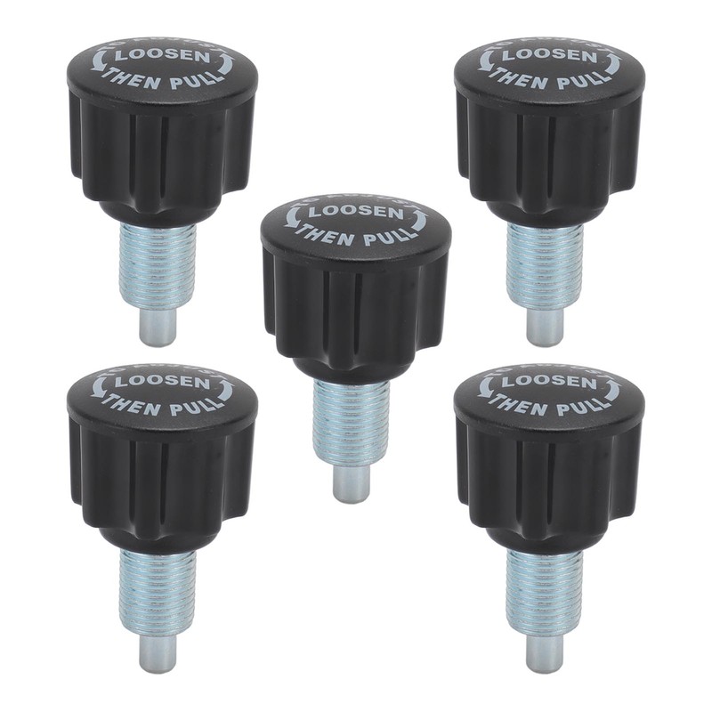 5PCS Pull Pin Spring Knob Replacement Exercise Bike Locking Pin