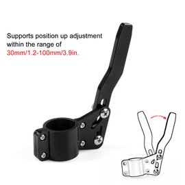 Turn Lever Extender, Car Steering Wheel Turn Rod Position Up Extender Turn Lever Bar Extension with Spacer