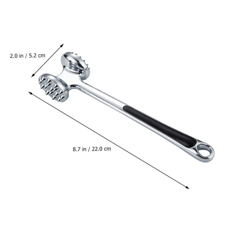 Ciieeo Beef Tenderizer Hammer Dual Sided Kitchen Mallet with Nails
