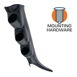 OKOVO Graphite Triple Gauge Pillar ABS Plastic for Silverado 1500/1500HD/2500HD/3500 Classic 07,for Silverado 1500/2500 00-06,for Silverado 1500HD 01-03 05-06,for Sierra 1500 00-06