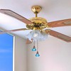 PATIKIL Ceiling Fan Pull Chain, Pack of 2, 19.5 Inch