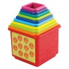 COLORBABY Play, Quadratische Würfel Turm Spiel (44285)