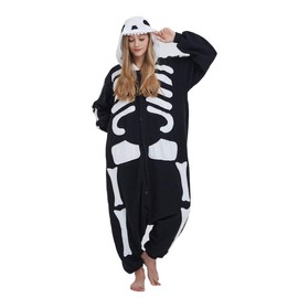 SAMGU Adult Pyjamas, Cosplay, Animal Onesie, Body, Sleepwear, Animal Jumpsuit, black