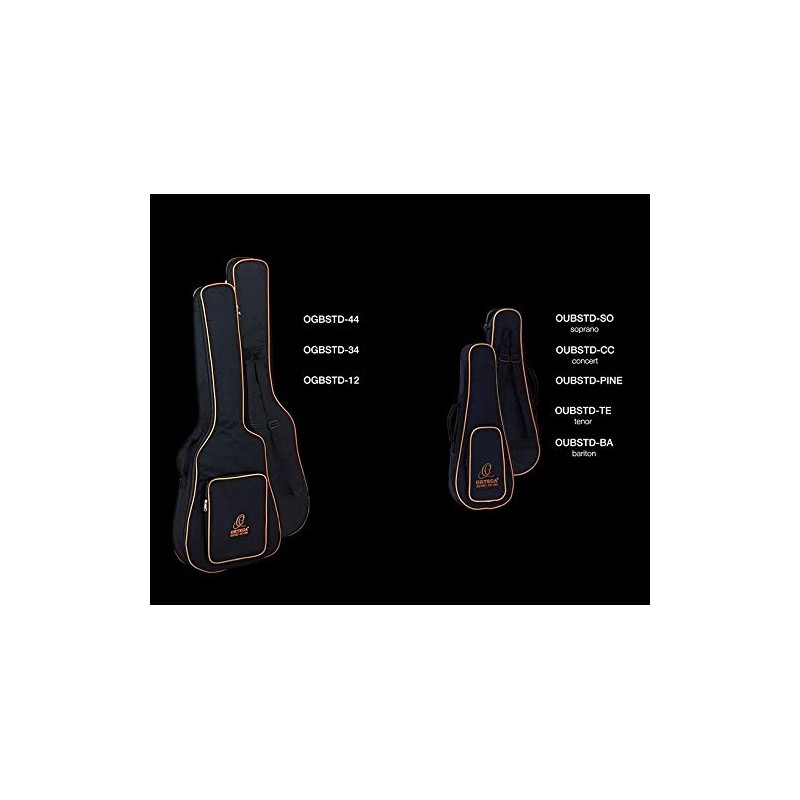 Ortega Guitars OUBSTD-SO Professional Nylon Soprano Ukulele Bag