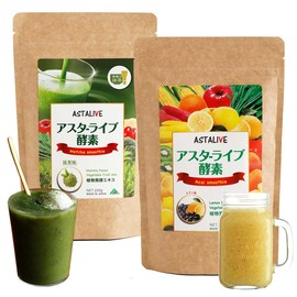 Enzyme Smoothie Set of 2 (Matcha Flavor & Lemon Flavor)