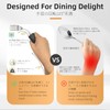 BRYDGEMURA Elderly Rehab and Nursing Dinnerware Set Dinnerware is designed
