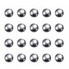 sourcing map 50pcs 12mm Carbon Steel Bearing Balls Precision Polished