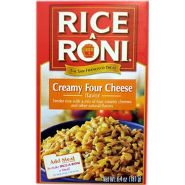 Rice-A-Roni CREAMY FOUR CHEESE Flavor 6.4oz (5 pack)