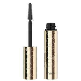 L'Oreal Paris Voluminous Panorama Mascara, Volumizing and Lengthening Mascara, Washable Longwear and Smudge Resistant Make Up, Blackest Black, 0.33 Fl