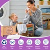 Laundry Detergent Sheets, 200 Sheets Lavender Laundry Soap Strips -