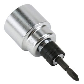 SK11 Steel Rib Tobi Bit Through Socket, 1.3 inches (32 mm), Interchangeable Bits