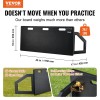 Portable 45\"X18\" HDPE Foldable Soccer Rebounder Board Wall for Kids