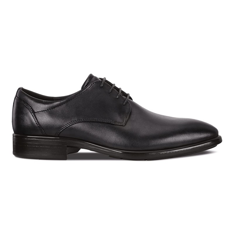 ECCO Men's CITYTRAY Plain Toe Oxford Dress Shoe Black