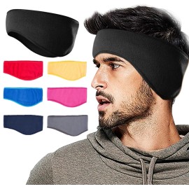 Unbranded Ear Warmers Cover Headband Wrap Winter Sports Fleece Ear muffs for Men Women - Yellow