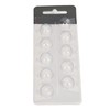 10pcs Sound Amplifier Open Domes Round Shaped Soft Silicone Universal