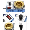 QWORK Solder Pot, 2 Pcs 150W 110V, 50mm Soldering Bath