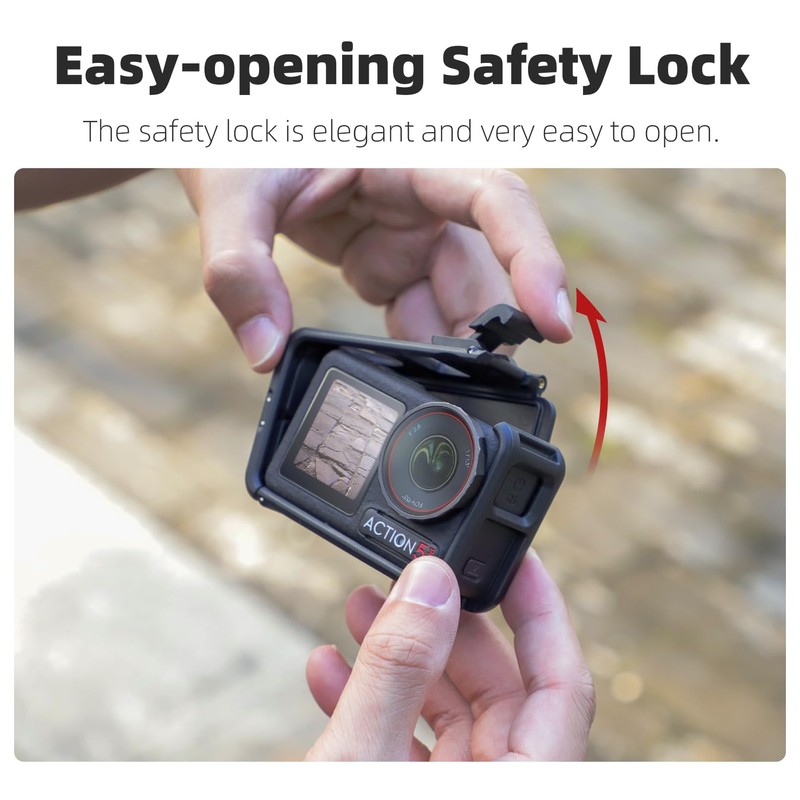 YUULNMOP Housing Case Cage for DJI Osmo Action 5 Pro/Action