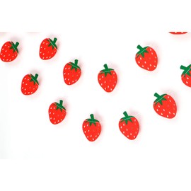 Strawberry Garland - Birthday Decorations,Party Decorations,Party décor,Creative Decoration