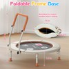 BCAN 36'' Toddler Trampoline, ASTM Certified-Foldable Mini Trampolines for Kids