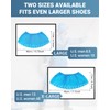 Buself X-Large 100 Count Shoe Covers Disposable Non-Slip, Durable and