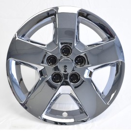 4-Pack of 16' Screw-on Chrome Hubcaps fit for Malibu 2008