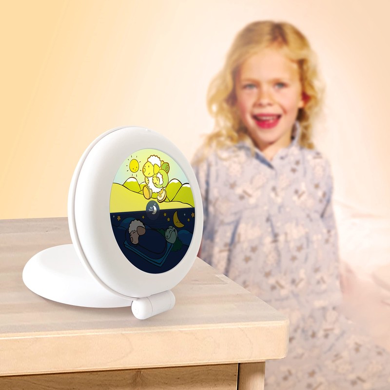 Pabobo - Children's Educational Day Night Portable Travel Alarm Clock