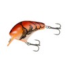 Shimano ZQ-C63V Lure, Freshwater Plug, Bantam Macbeth Rattle 001, Bone