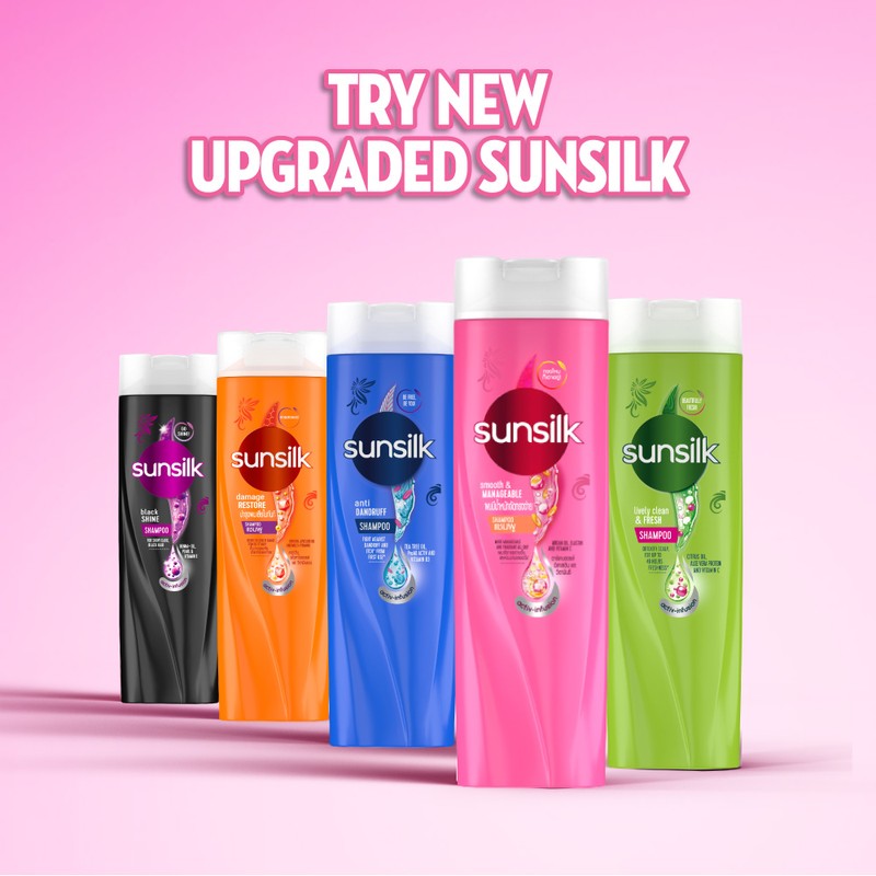 Sunsilk [Bundle of 4] Sunsilk Shampoo 300ml