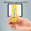 Yellow Magnetic Level Mini 3 Bubble Level, Strong Magnetic Level