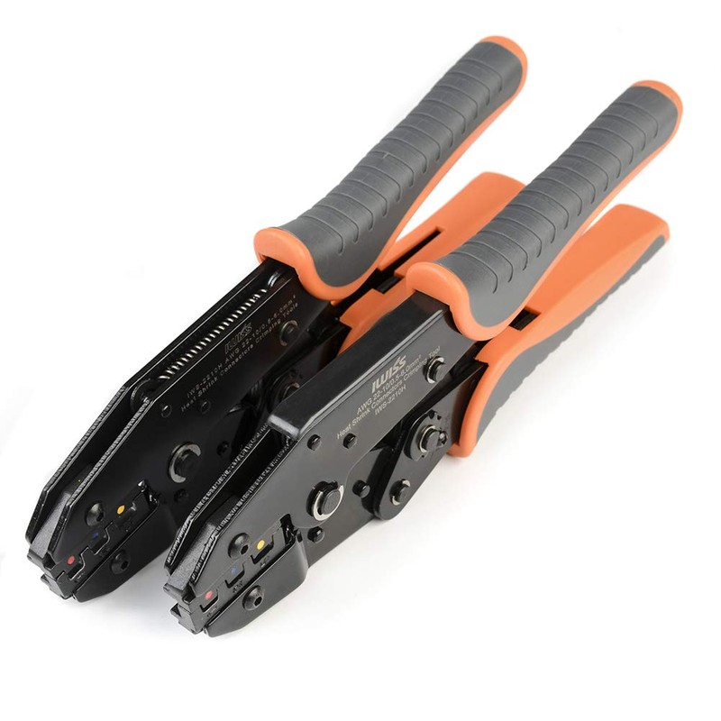 IWISS IWS-2210H Waterproof Crimping Terminal Crimping Sleeve Crimping Tool Ratchet